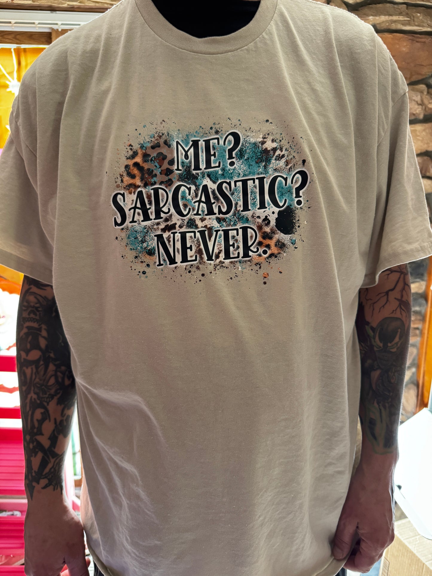 Me? Sarcastic?